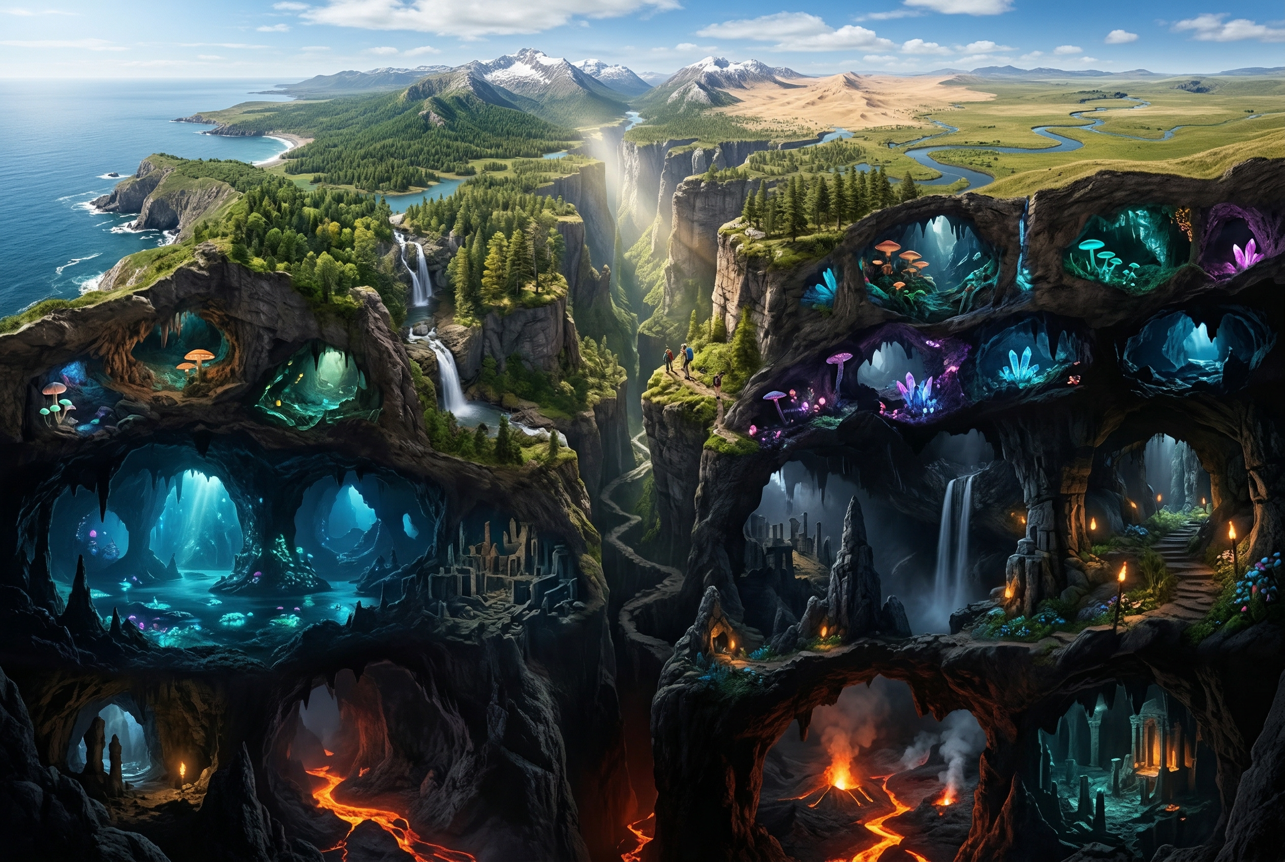 All Biomes and Locations in Abyss