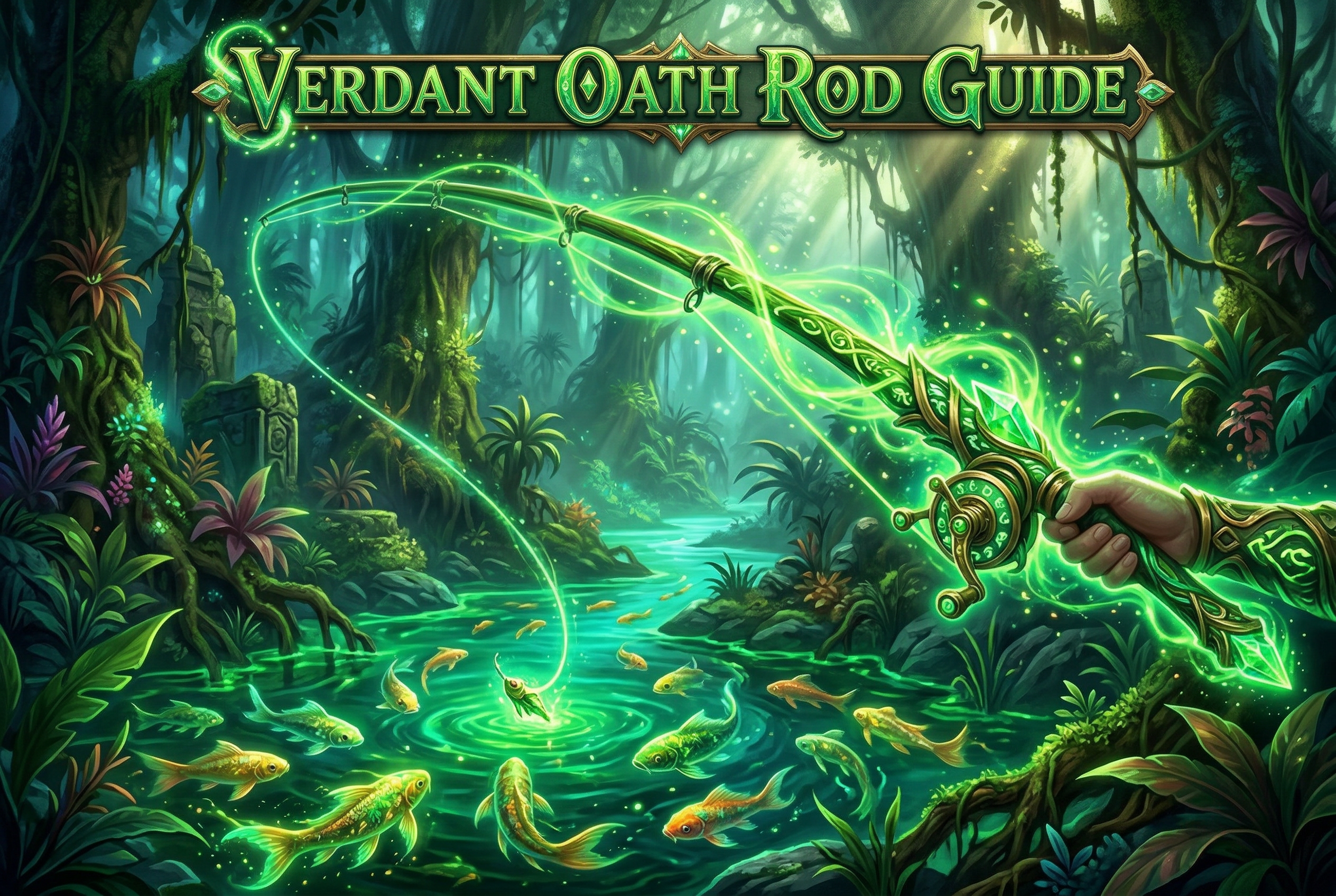 How to Get Verdant Oath Rod in Fisch