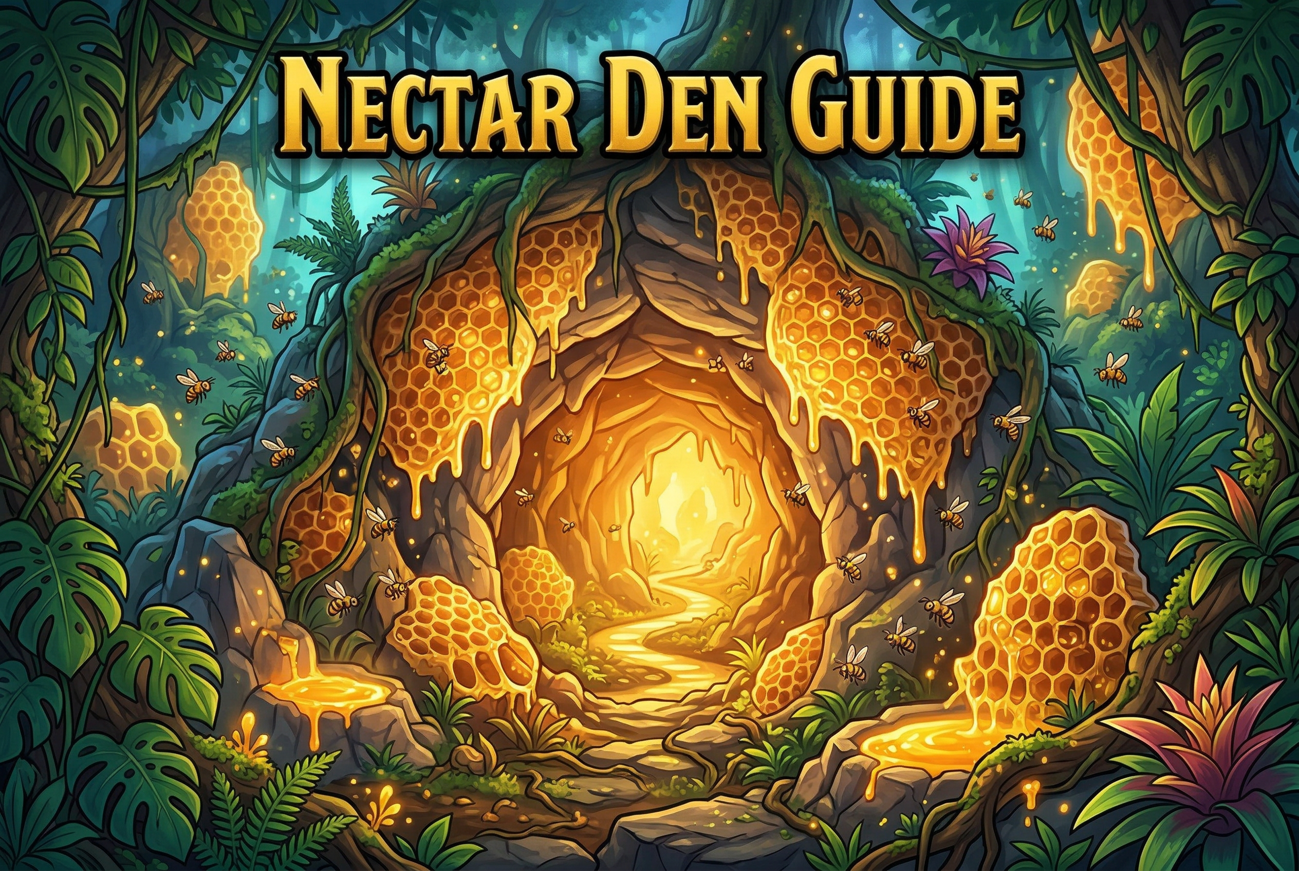 Fisch Nectar Den Guide – How to Survive the Bees in Lost Jungle