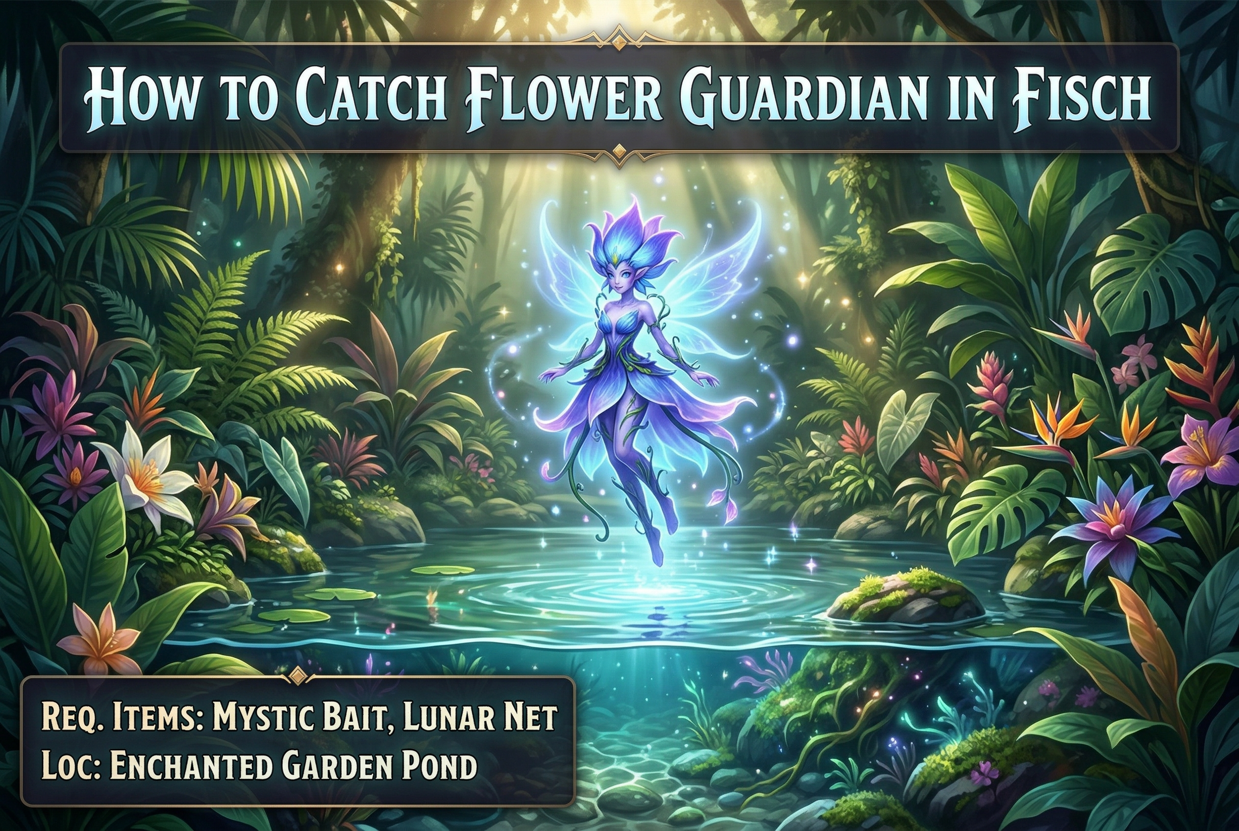 How to Catch Flower Guardian in Fisch