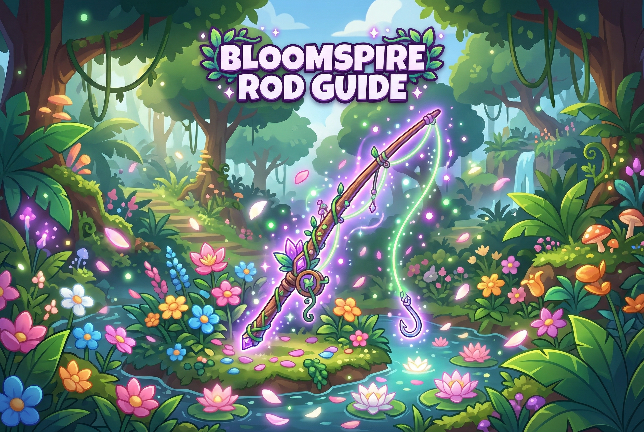 How to Get Bloomspire Rod in Fisch