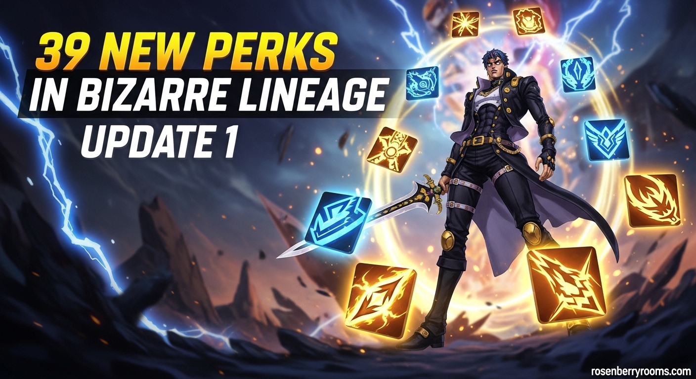 39 New Perks In Bizarre Lineage Update 1