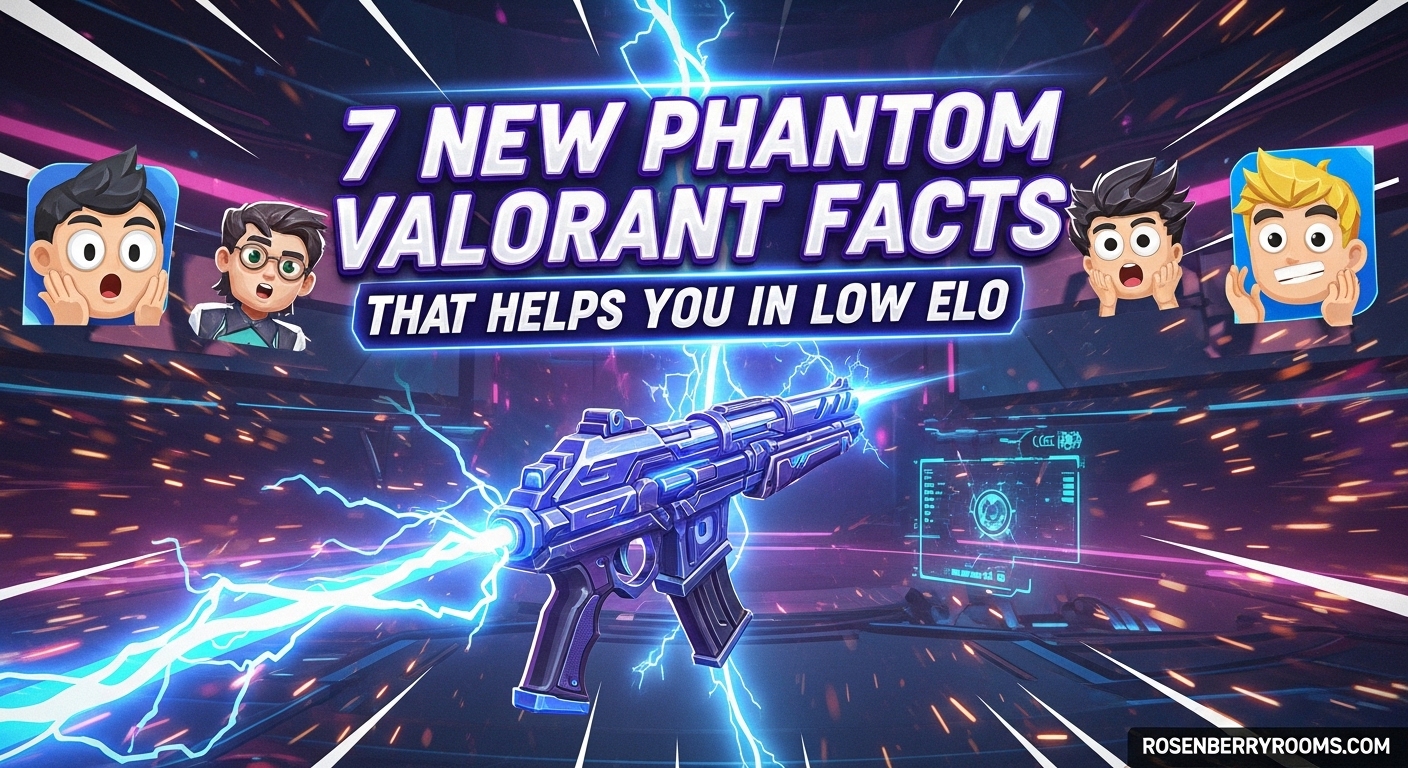 7 New Phantom Valorant Facts That Helps You in Low Elo