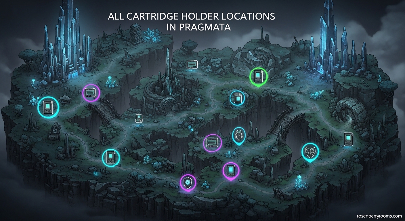 All Cartridge Holder Locations in Pragmata