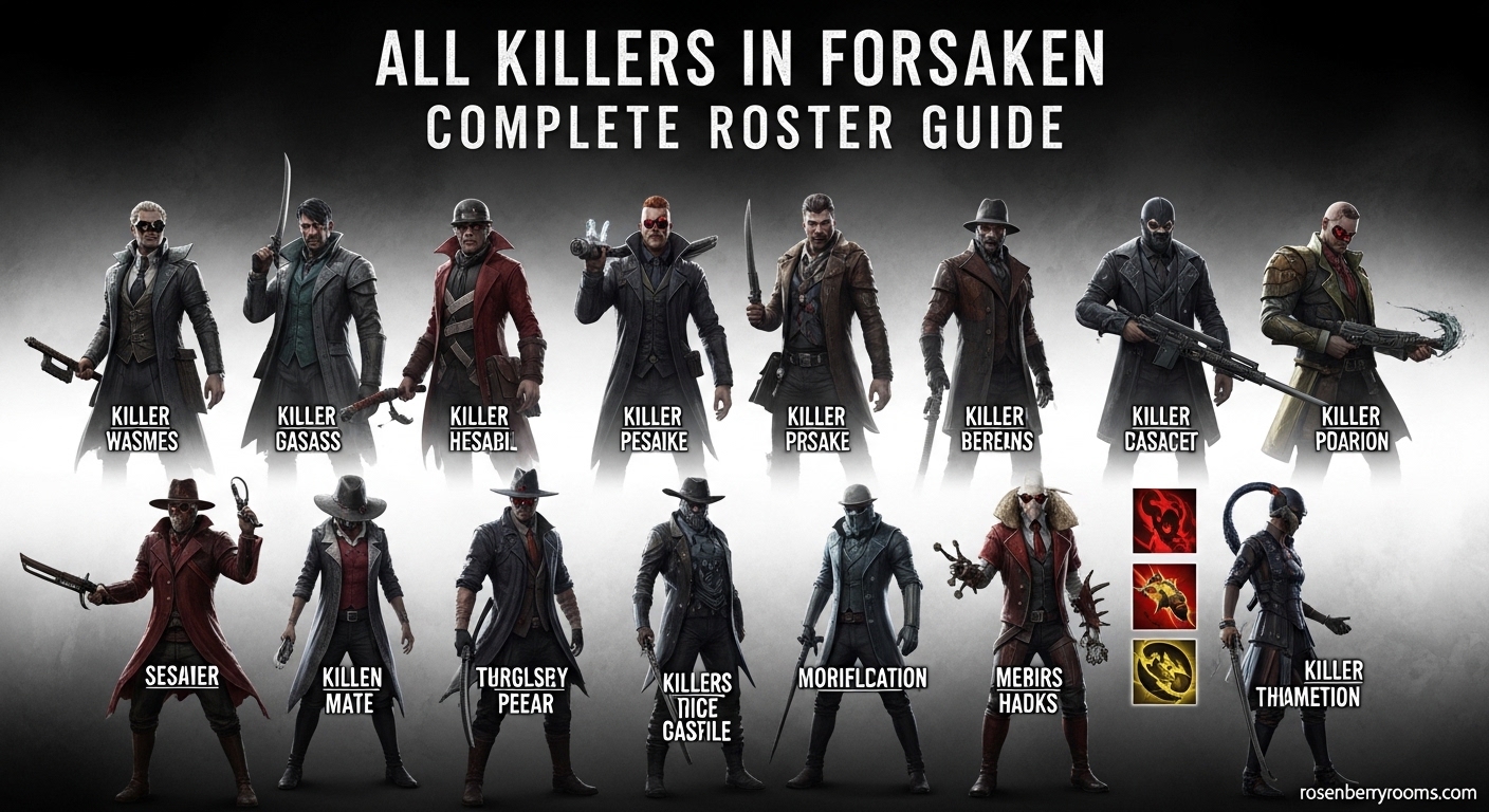 All Killers in Forsaken