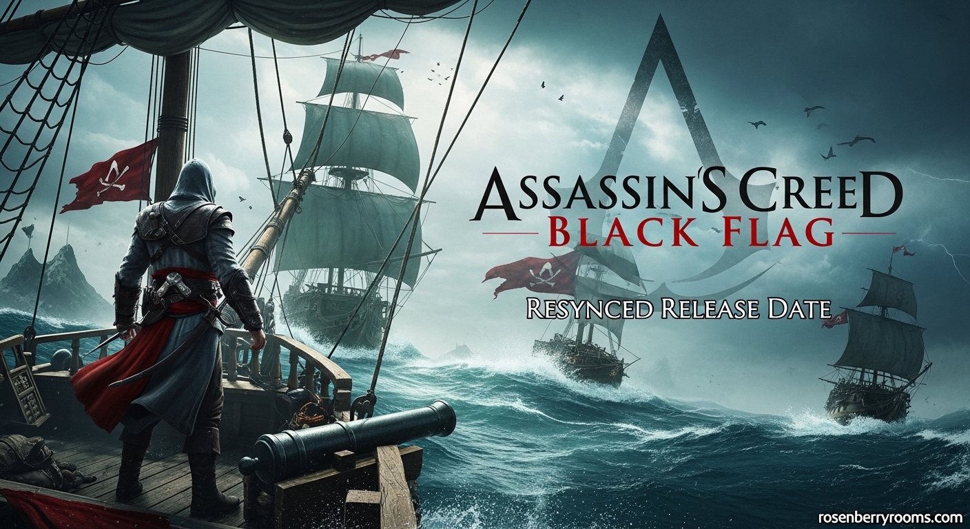 Assassin's Creed Black Flag Resynced Release Date