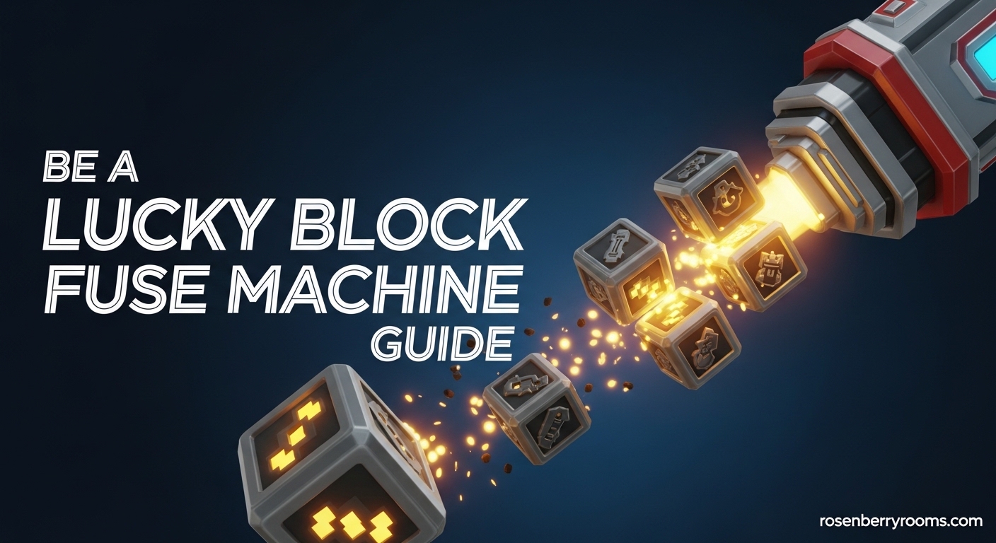 Be a Lucky Block Fuse Machine Guide