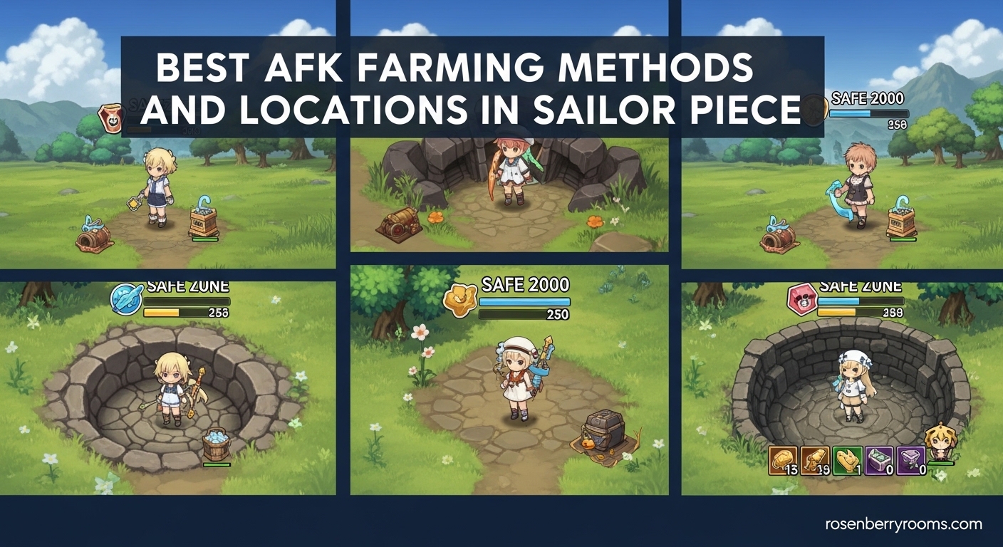 Best AFK Farming Methods and Locations in Sailor Piece