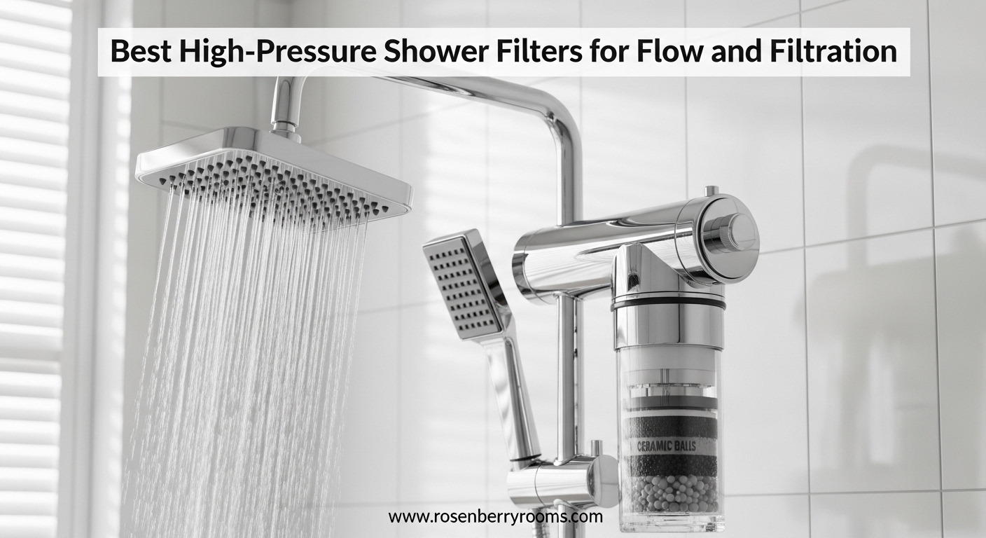 Best High-Pressure Shower Filters for Flow and Filtration