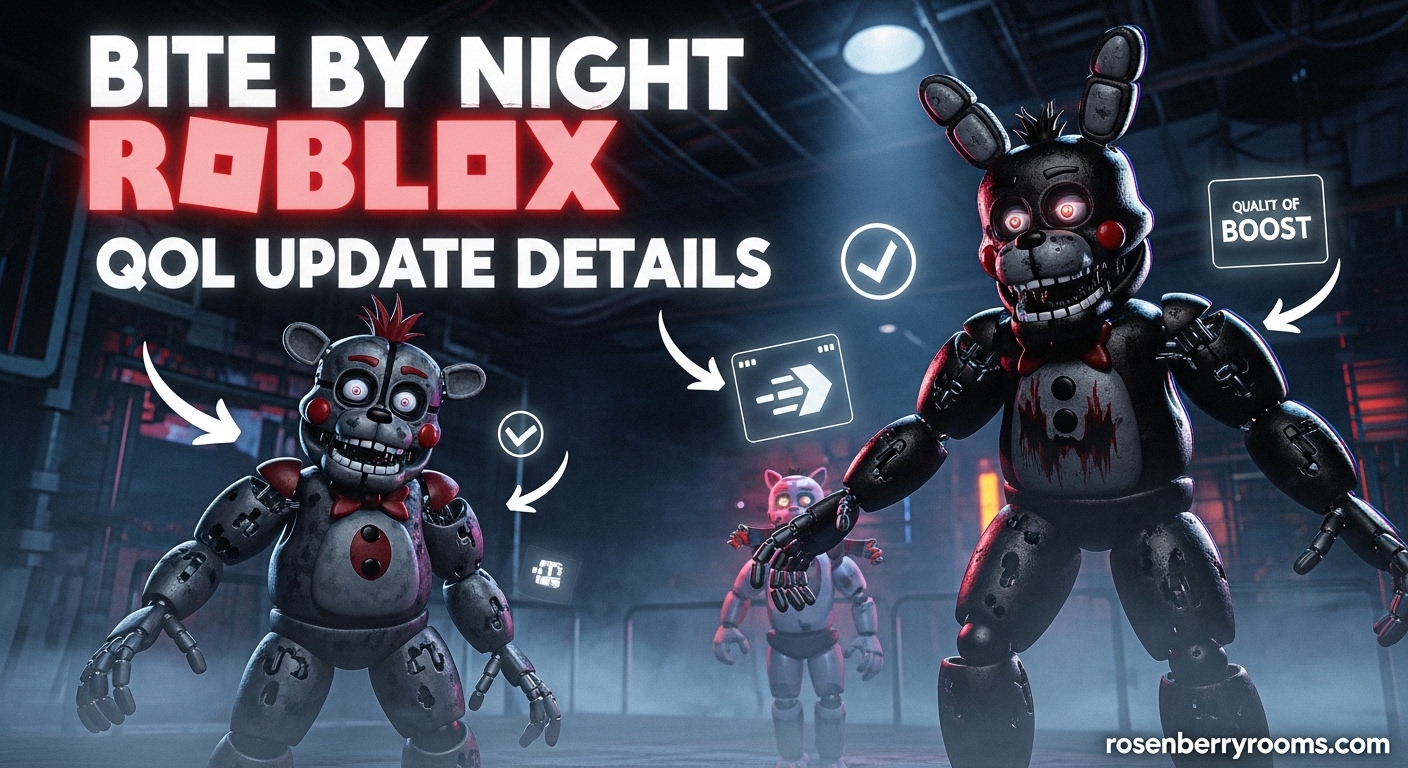 Bite By Night Roblox QoL Update Details