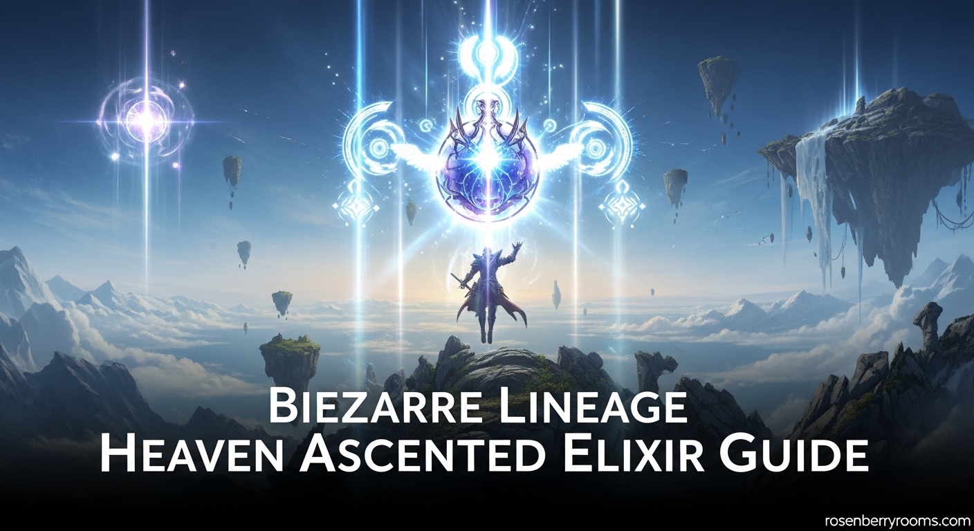 Bizarre Lineage Heaven Ascended Elixir Guide