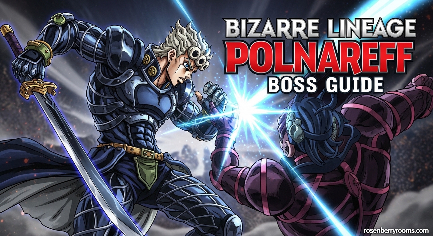 Bizarre Lineage Polnareff Boss Guide