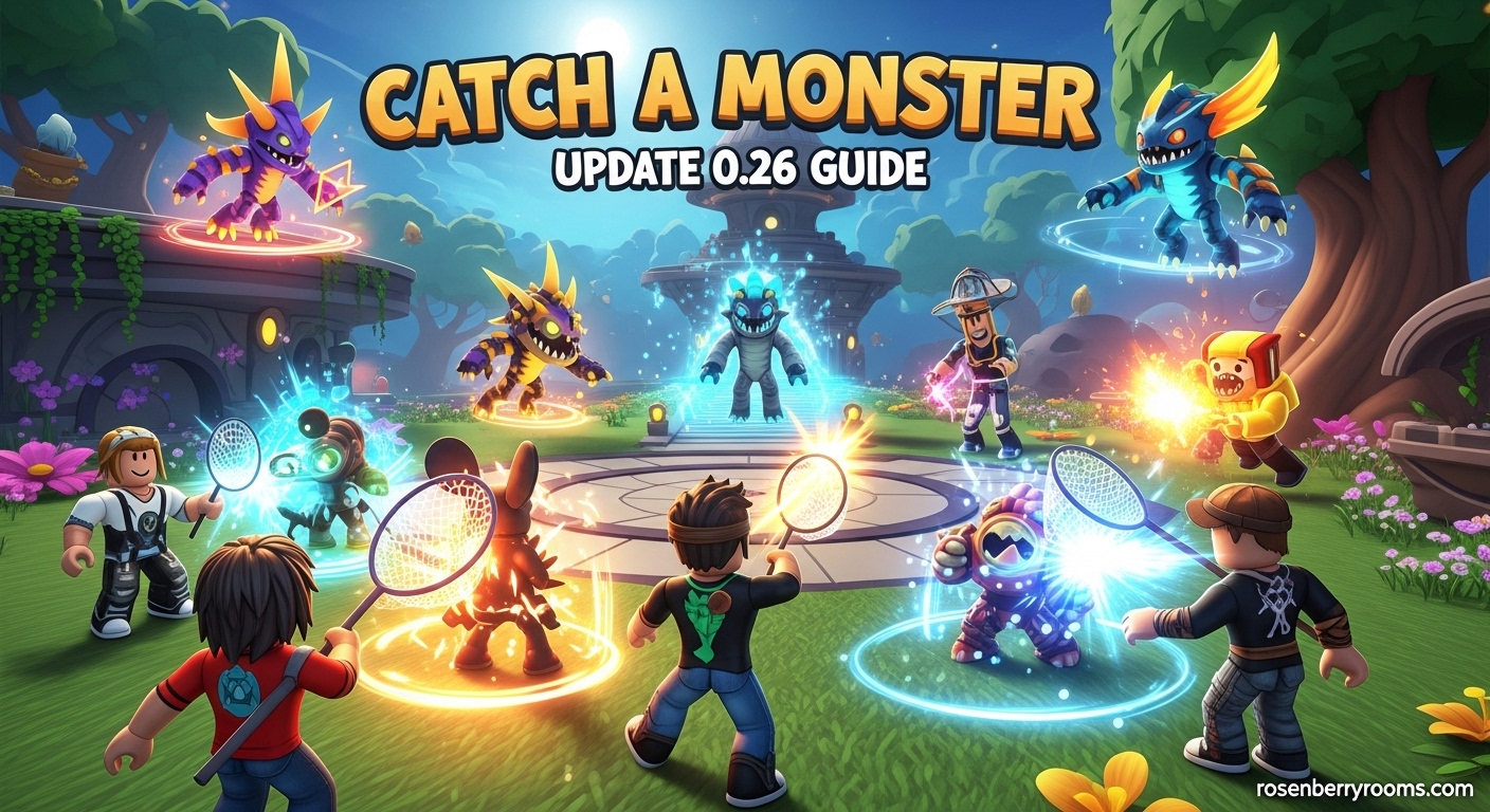 Catch A Monster Update 0.26 Guide