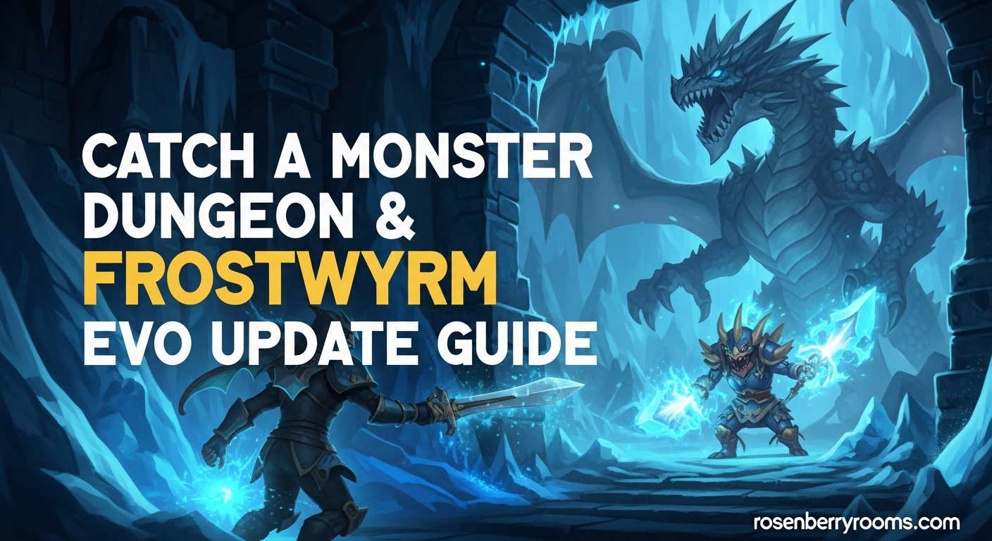 Catch a Monster Dungeon & Frostwyrm EVO Update Guide