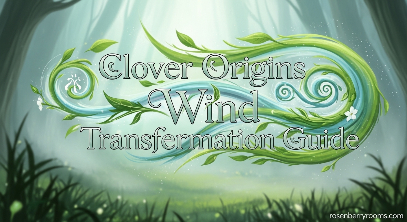 Clover Origins Wind Transformation Guide