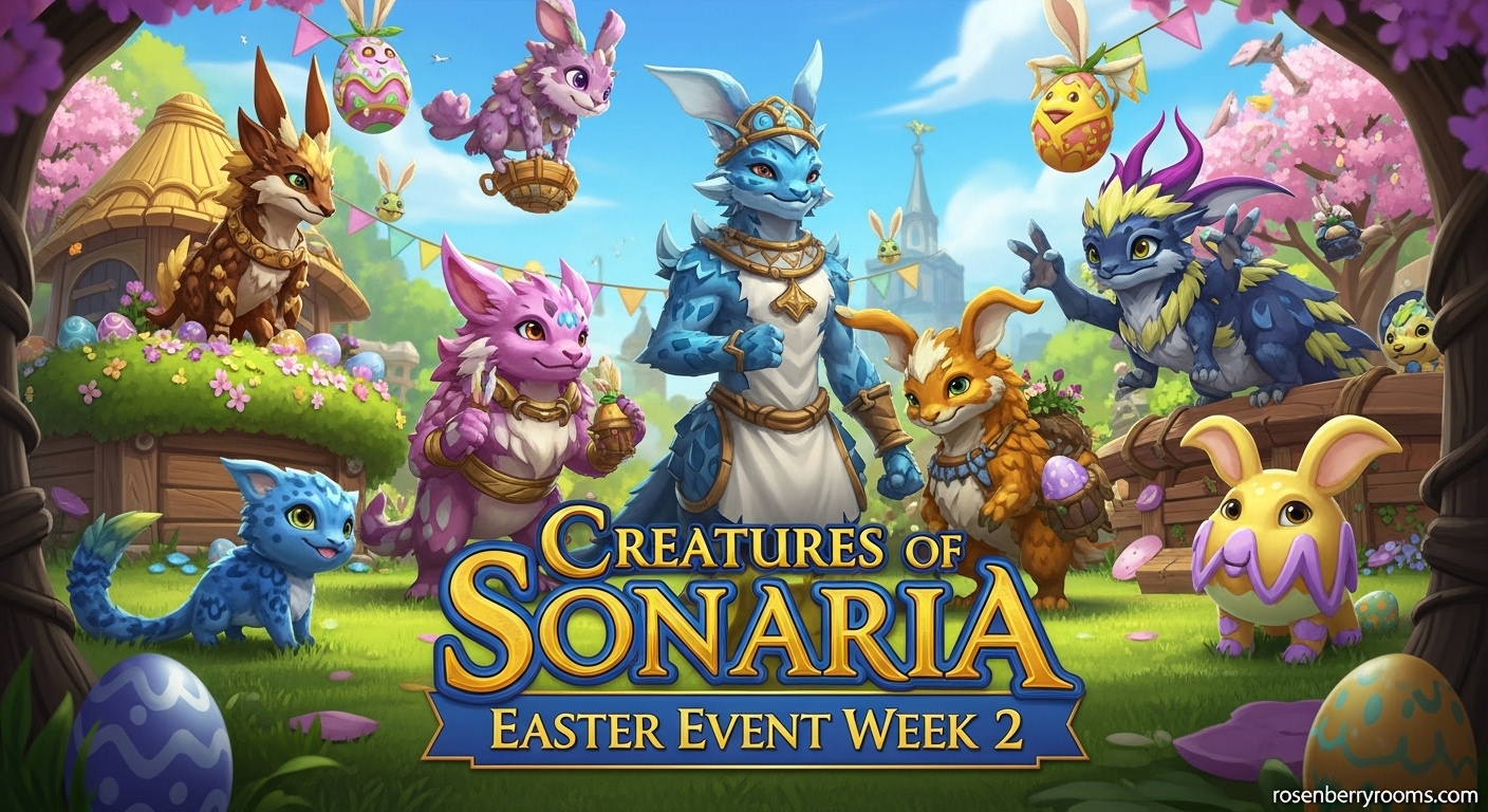 Creatures of Sonaria Easter Event Week 2