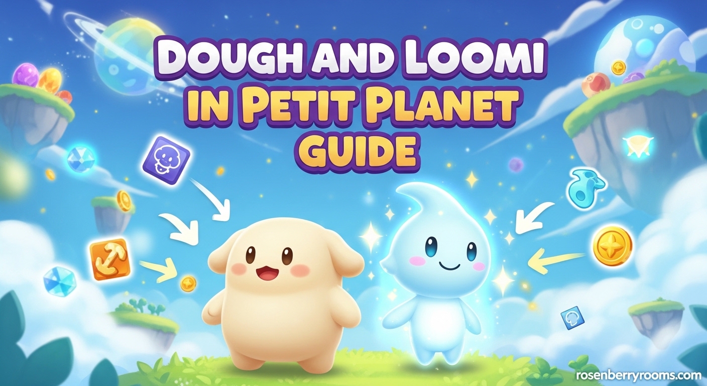 Dough and Loomi in Petit Planet