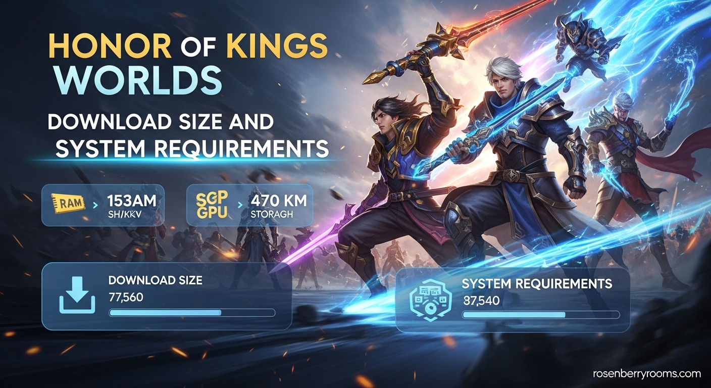 Honor of Kings Worlds Download Size and System Requirements