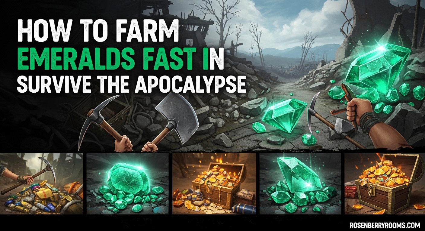 How to Farm Emeralds Fast in Survive the Apocalypse