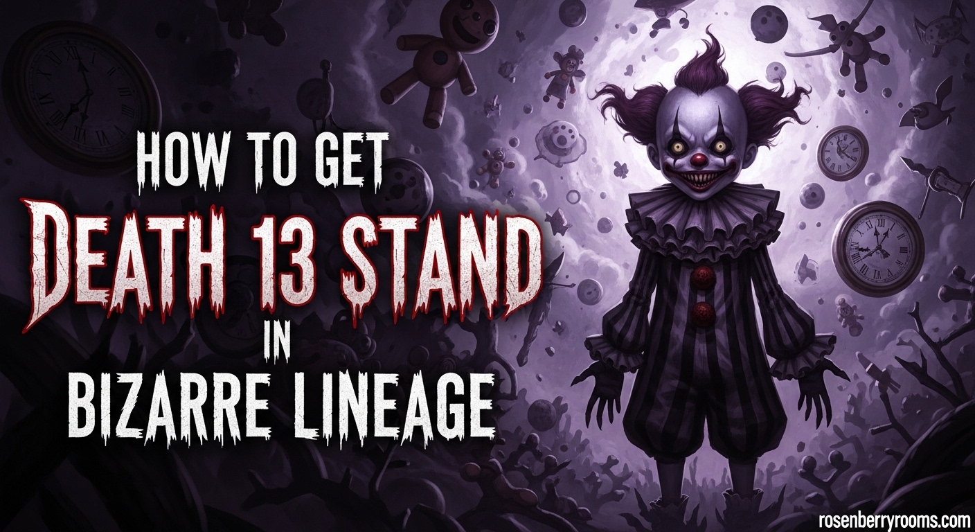 How to Get Death 13 Stand in Bizarre Lineage