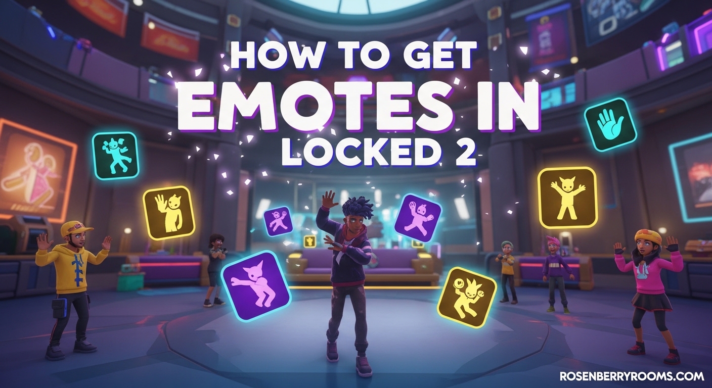 How to Get Emotes in Locked 2