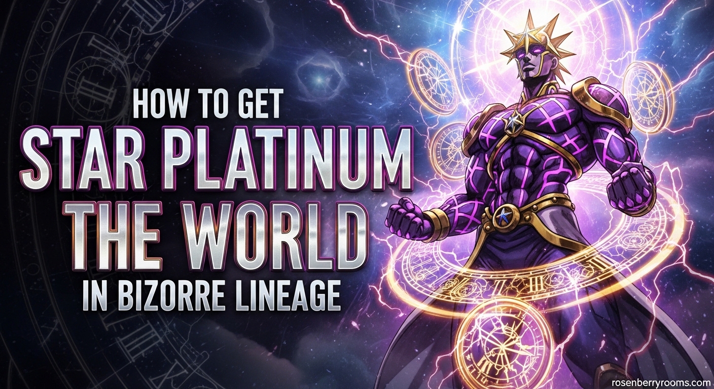 How to Get Star Platinum The World in Bizarre Lineage