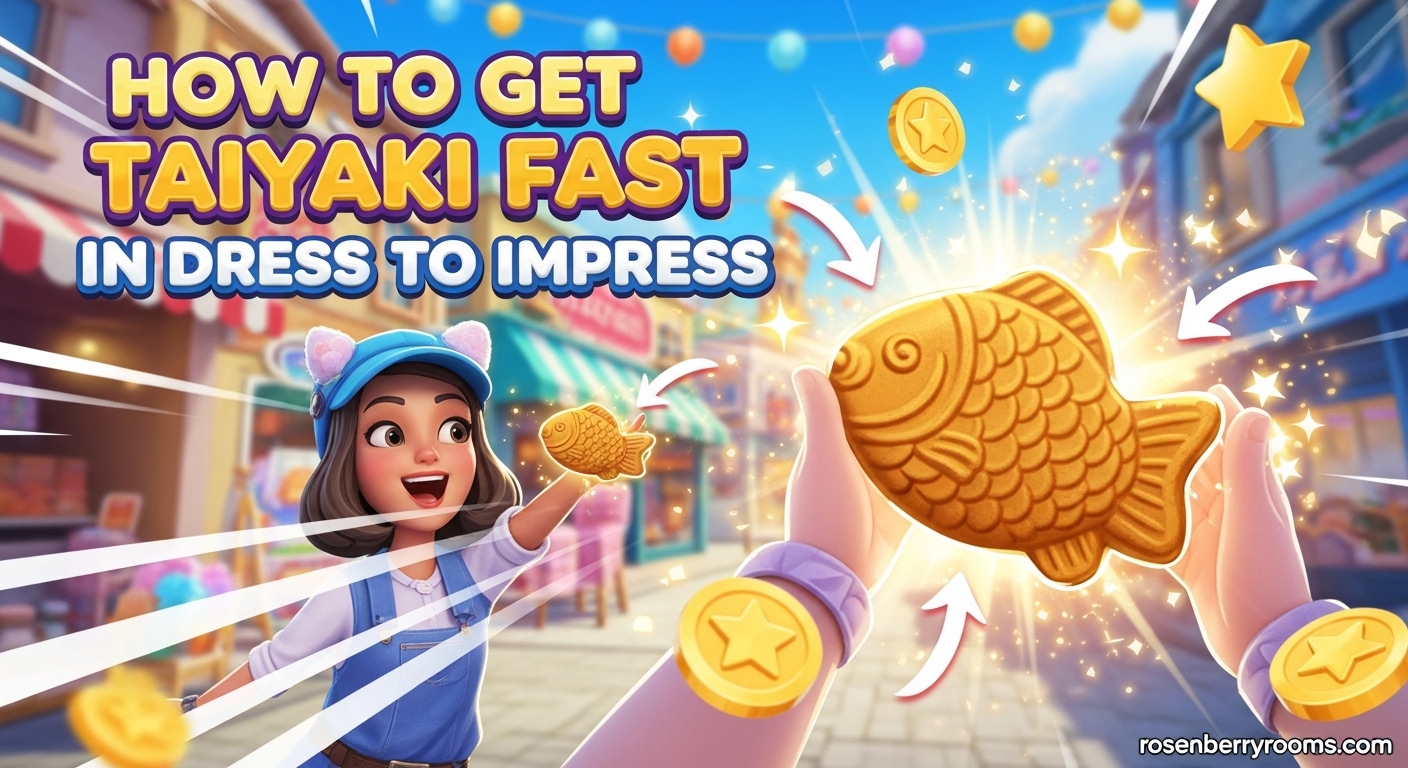 How to Get Taiyaki Fast in Dress To Impress