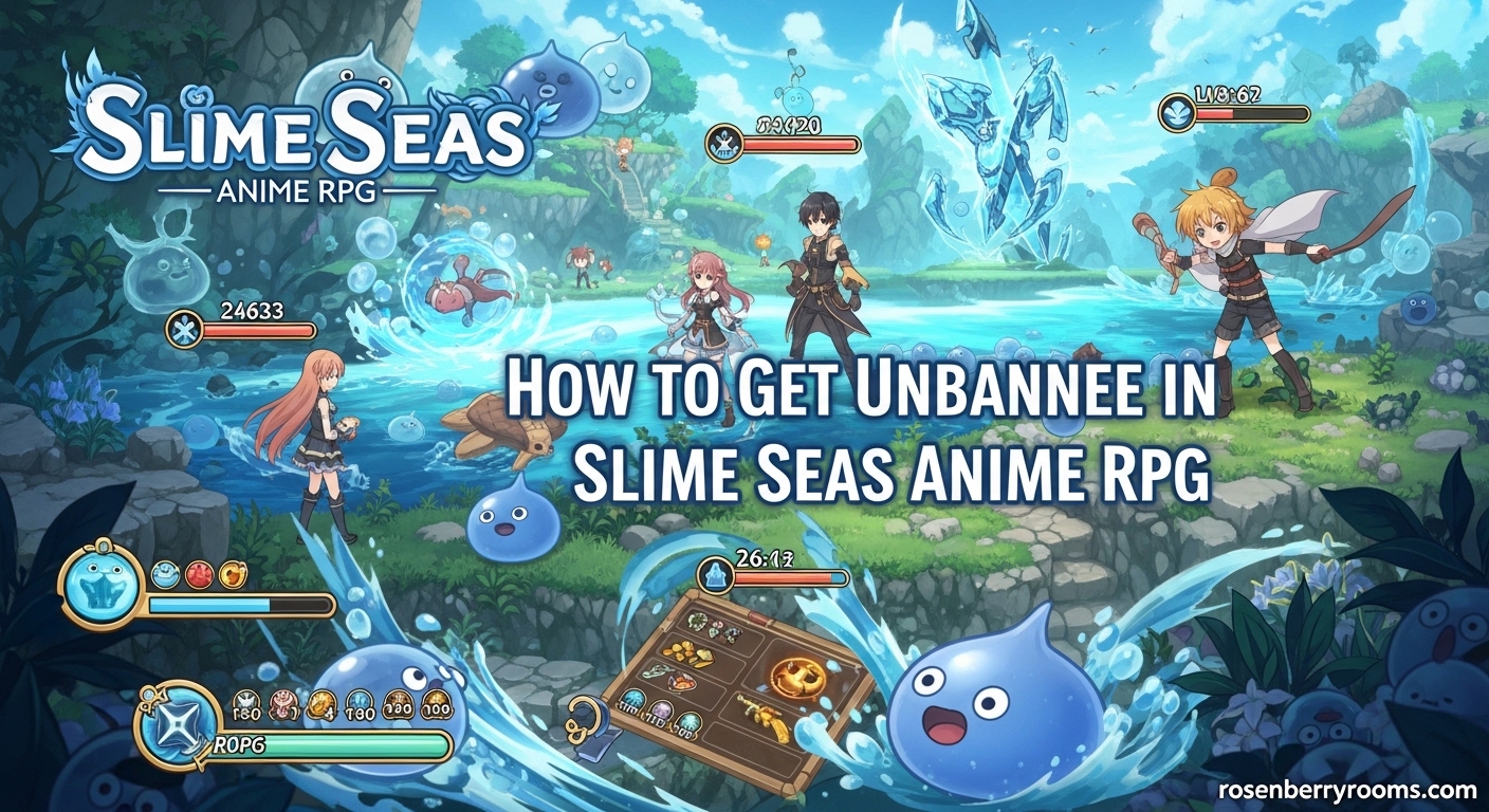 How to Get Unbanned in Slime Seas Anime RPG
