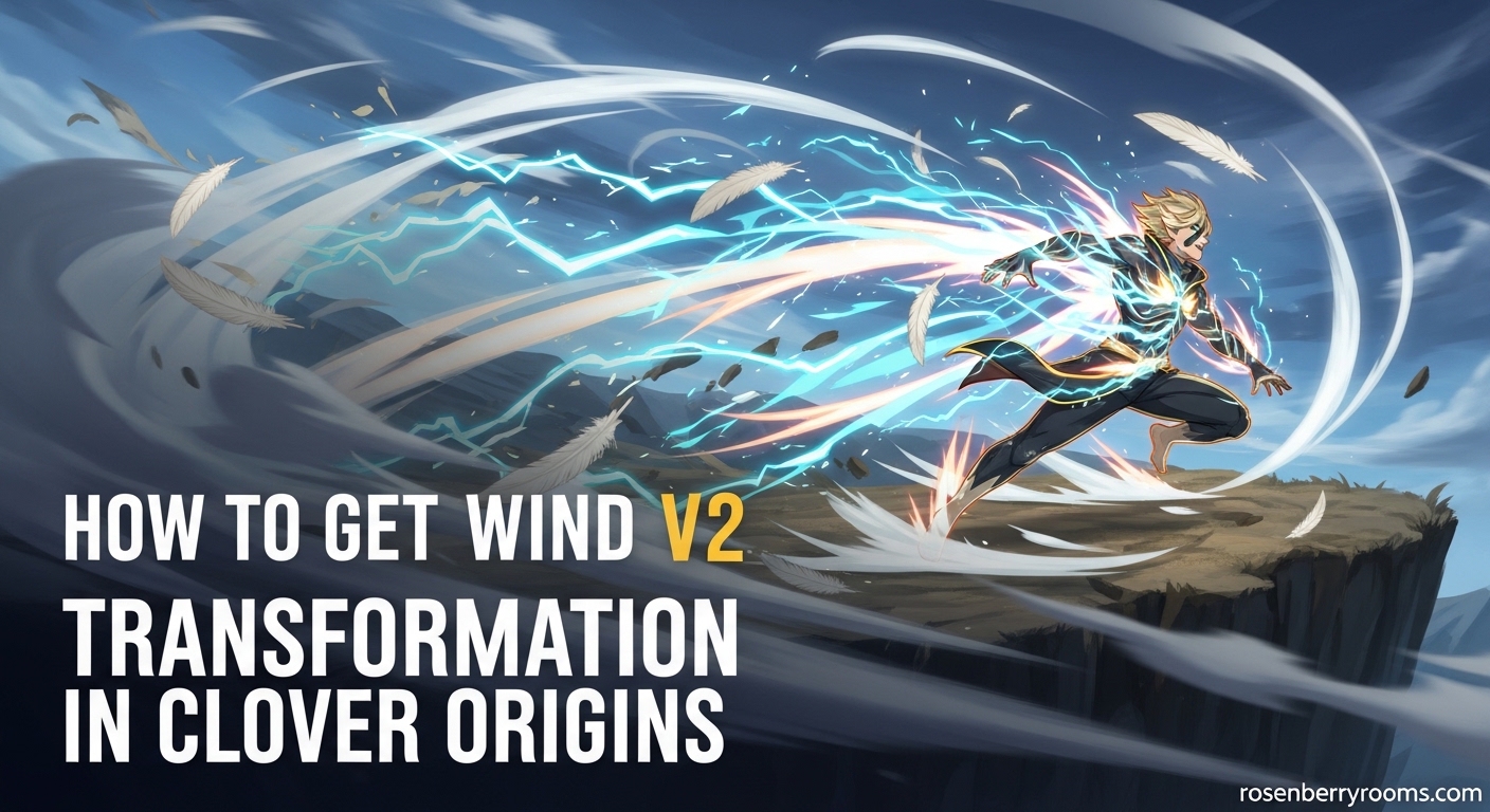 How to Get Wind V2 Transformation in Clover Origins
