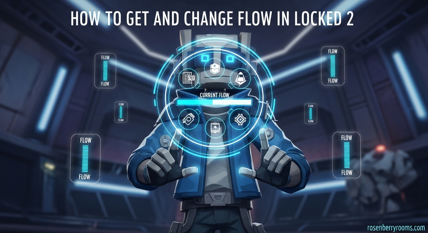 How to Get and Change Flow in Locked 2