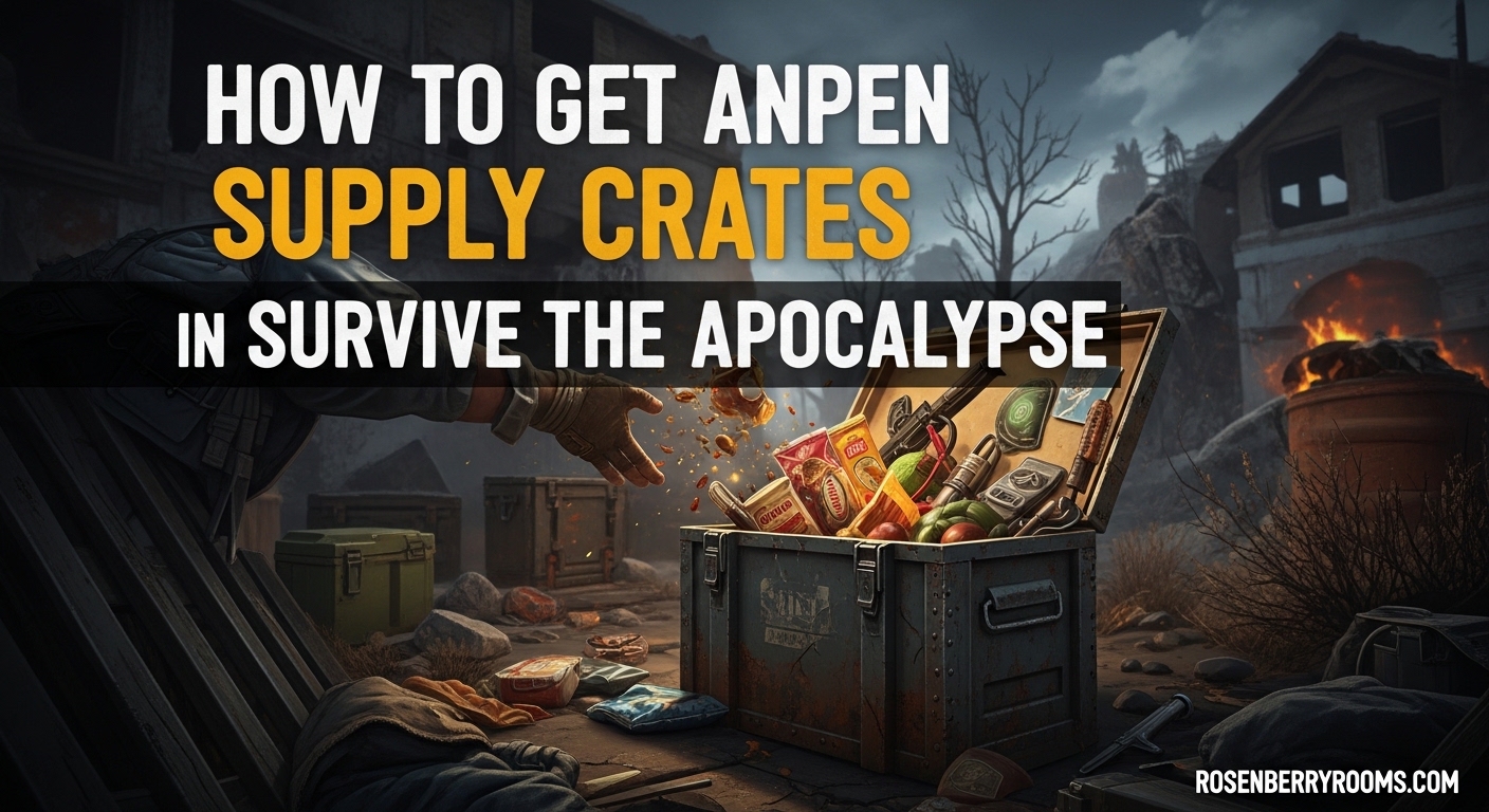 How to Get and Open Supply Crates in Survive the Apocalypse