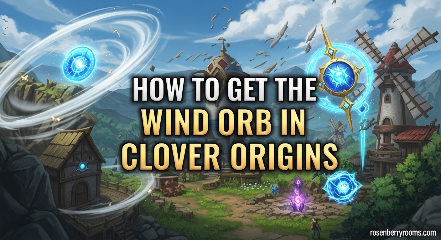 How to Get the Wind Orb in Clover Origins