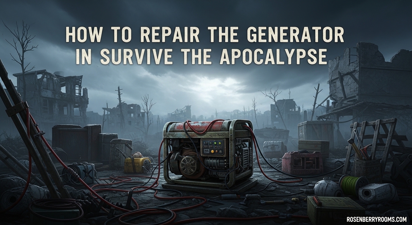 How to Repair the Generator in Survive the Apocalypse