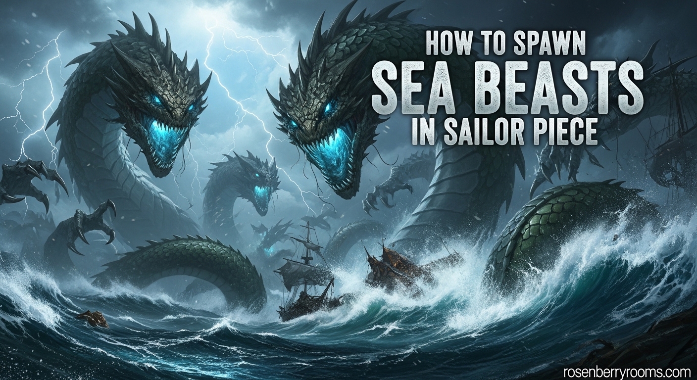 How to Spawn Sea Beasts in Sailor Piece