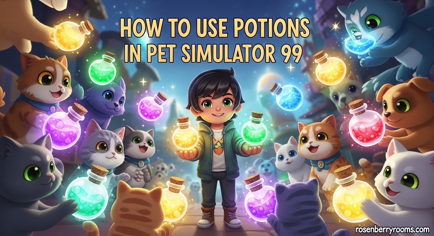 How to Use Potions in Pet Simulator 99