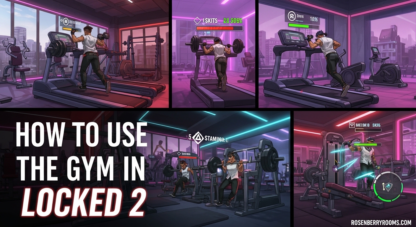 How to Use the Gym in Locked 2