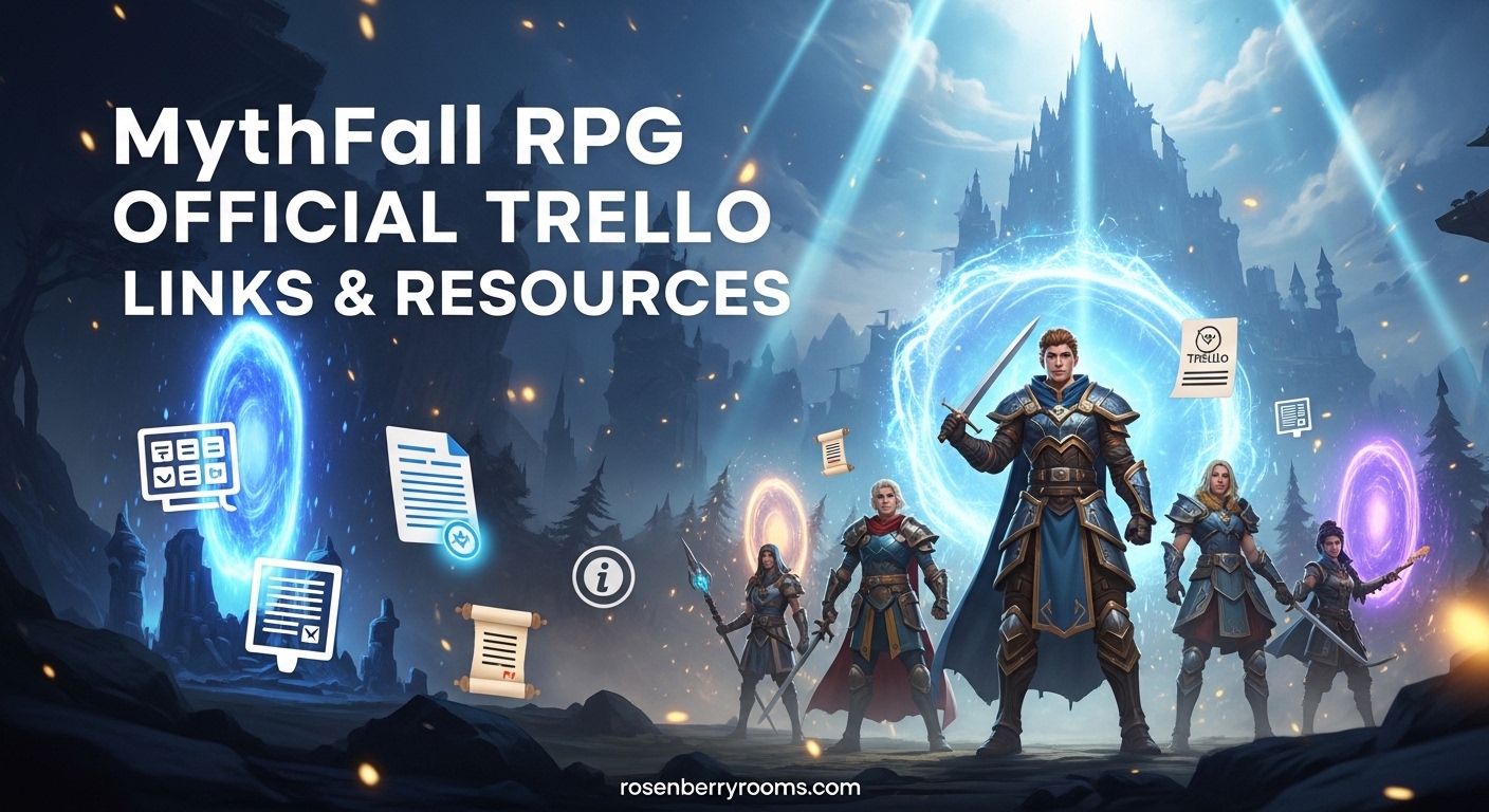MythFall RPG Official Trello Links & Resources