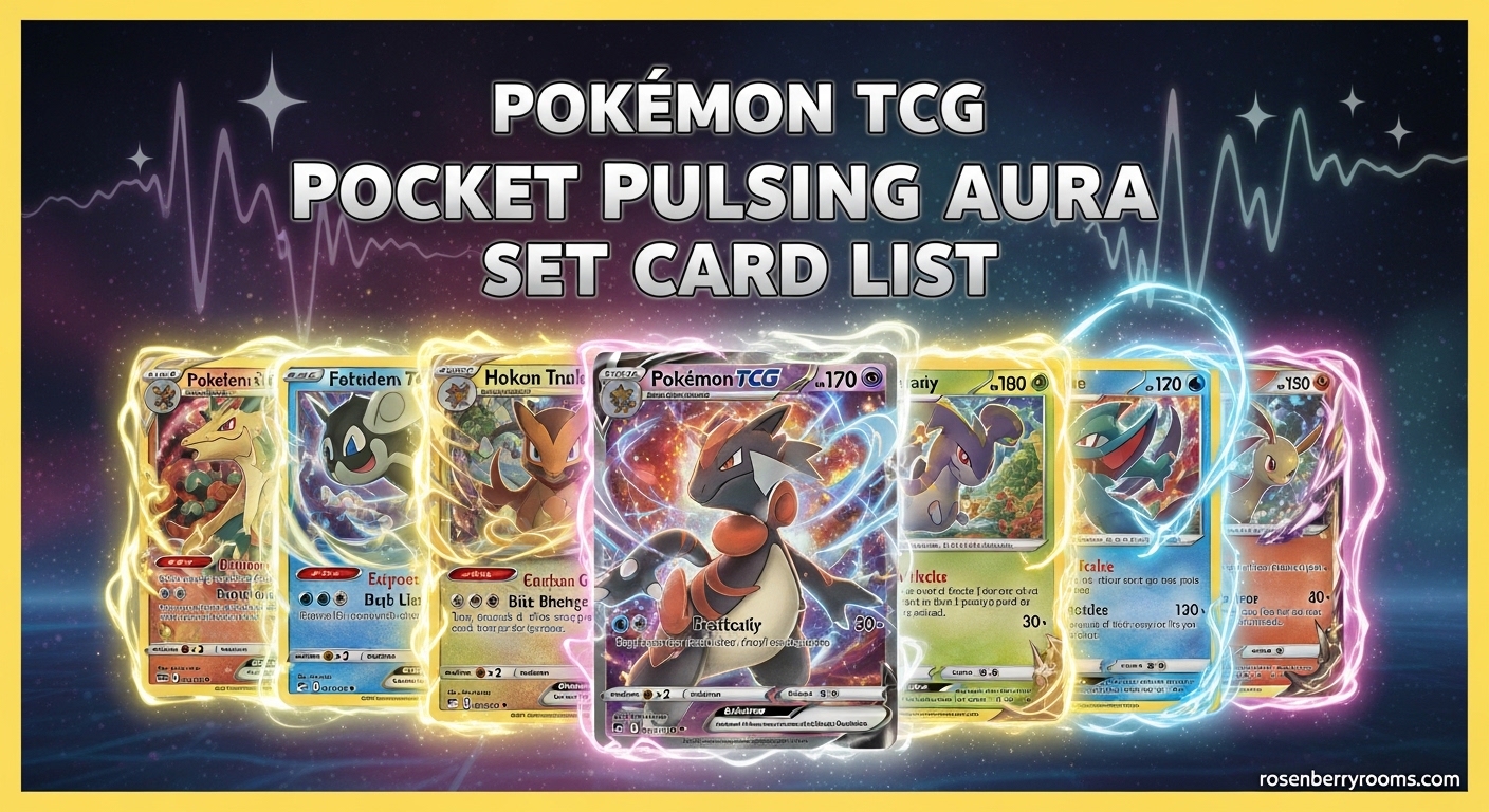 Pokemon TCG Pocket Pulsing Aura Set Card List