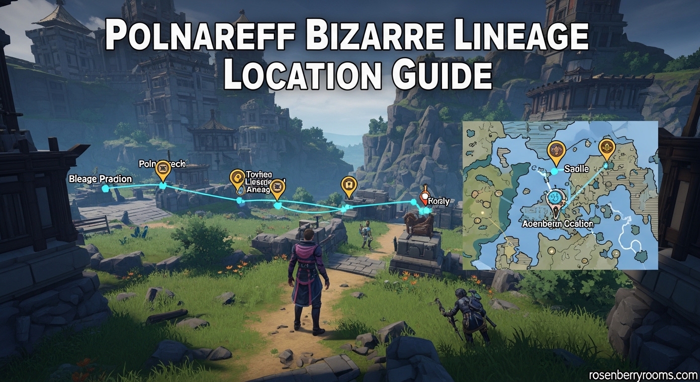 Polnareff Bizarre Lineage Location Guide