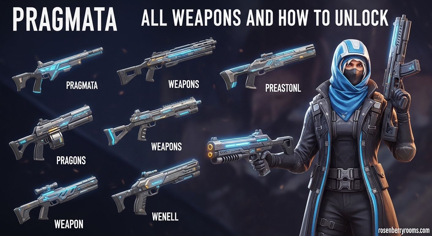 Pragmata All Weapons and How to Unlock