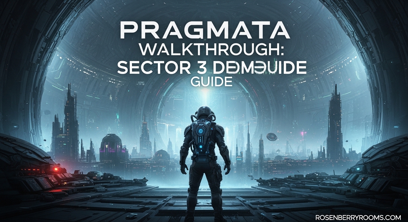 Pragmata Walkthrough Sector 3 Terra Dome Guide