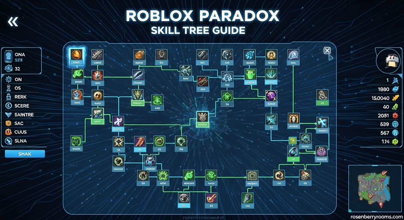 Roblox Paradox Skill Tree Guide
