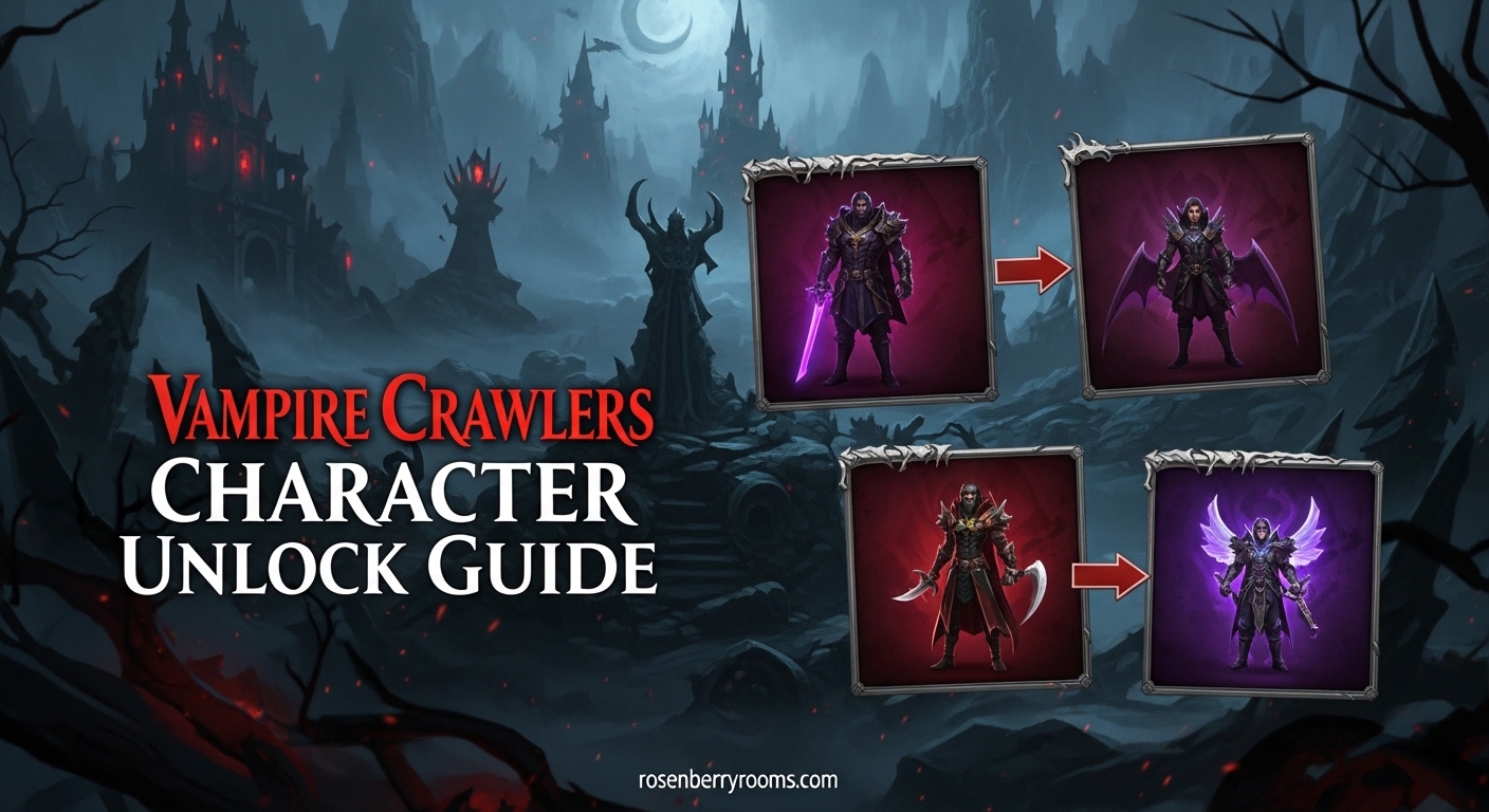 Vampire Crawlers Character Unlock Guide
