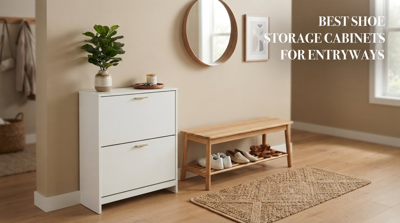 best shoe storage cabinets for entryways