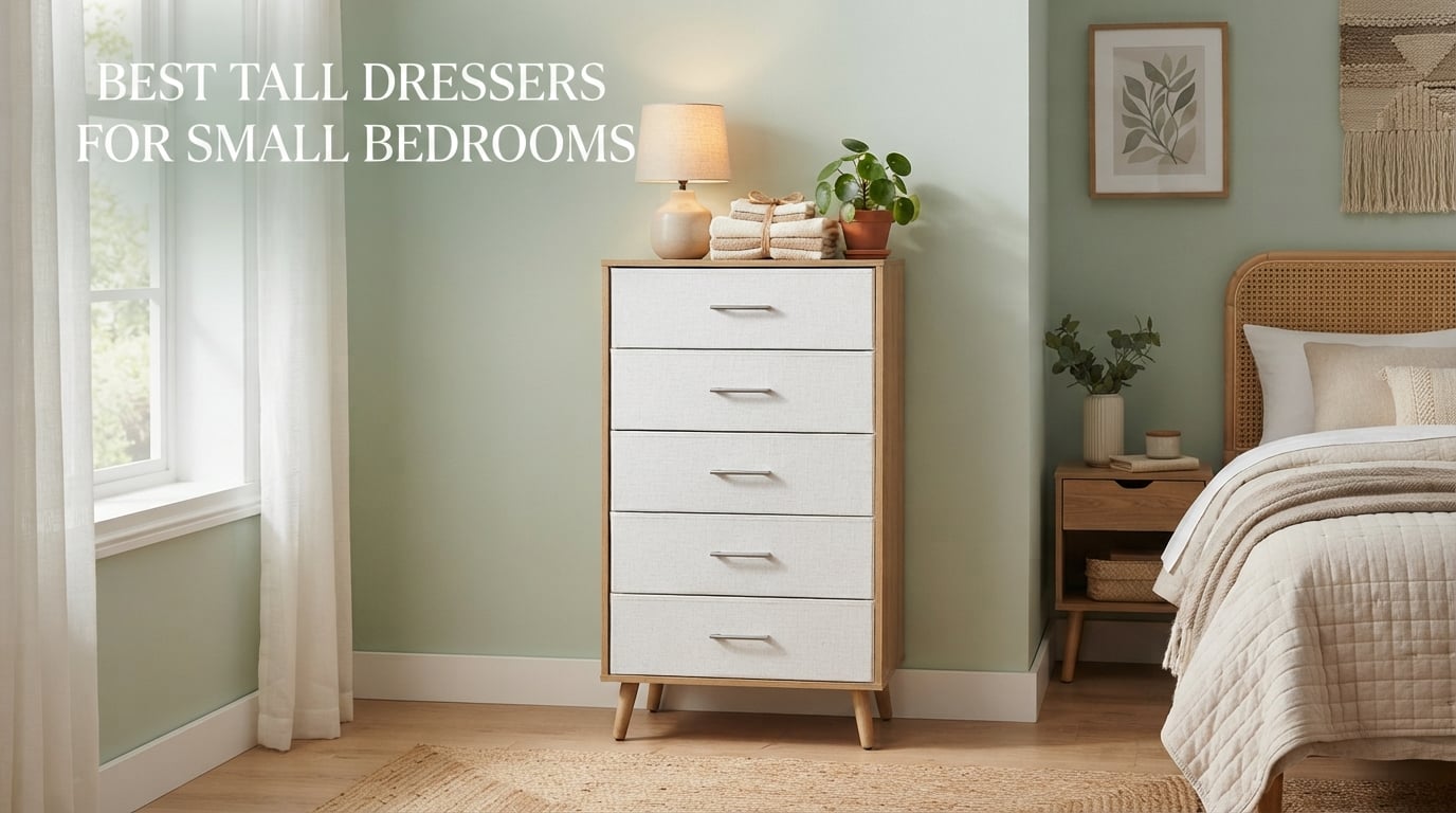 best tall dressers for small bedrooms