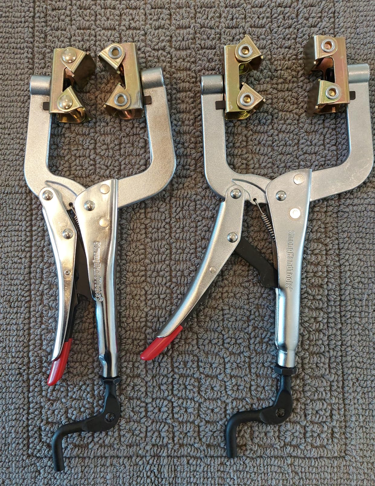 Strong Hand Tools PG114V Pipe Pliers with Large V-Pads, 11-Inch customer photo 1