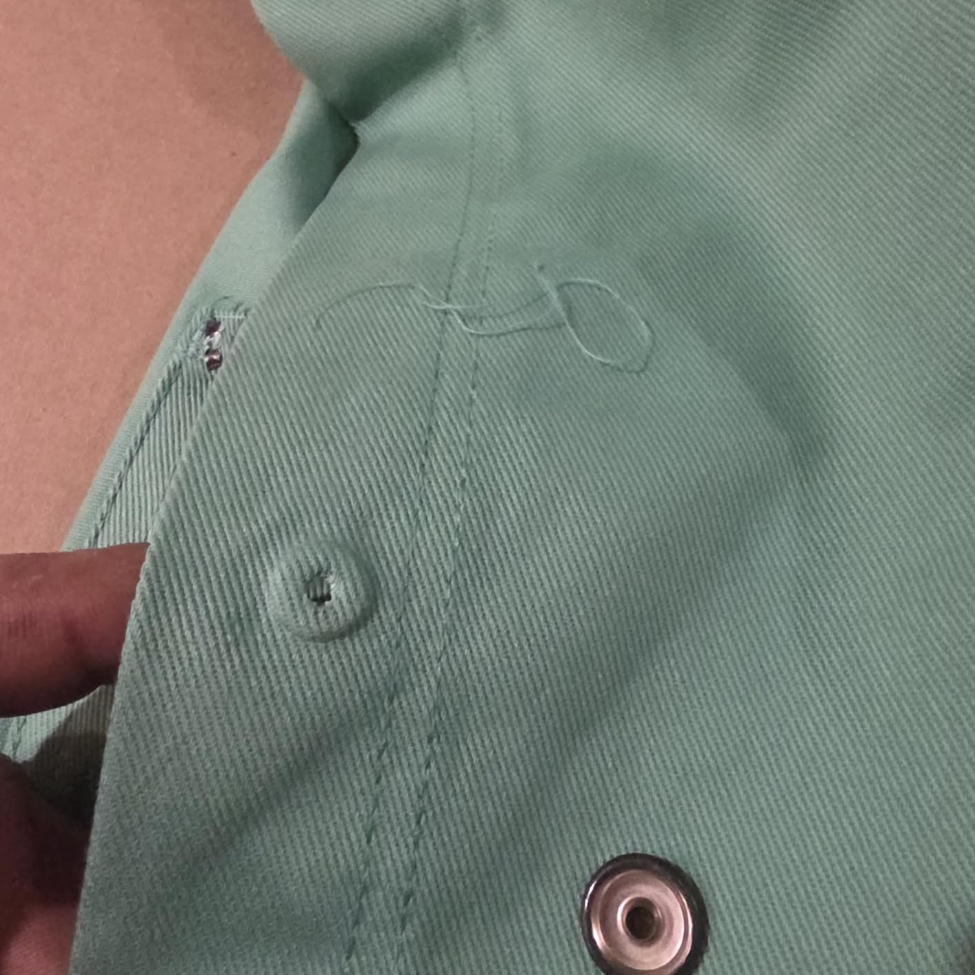 MAGID SparkGuard Flame Resistant Green Welding Jacket | 1 Jacket | 12 oz. Heavyweight 100% Cotton Sateen | ASTM D6413 | Men's | 2830 customer photo 2