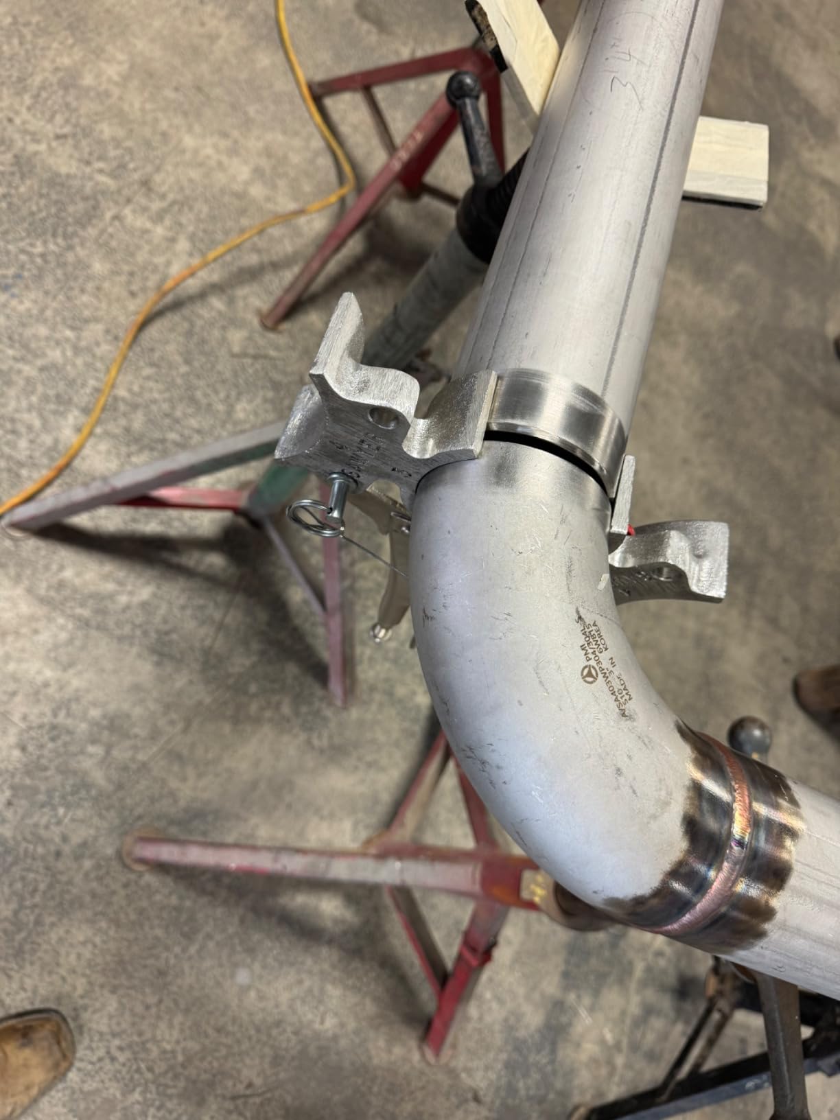 Sawyer Welder's 3rd Hand, Portable Pipe Clamp Alignment Tool for Butt Welds | 1 1/2