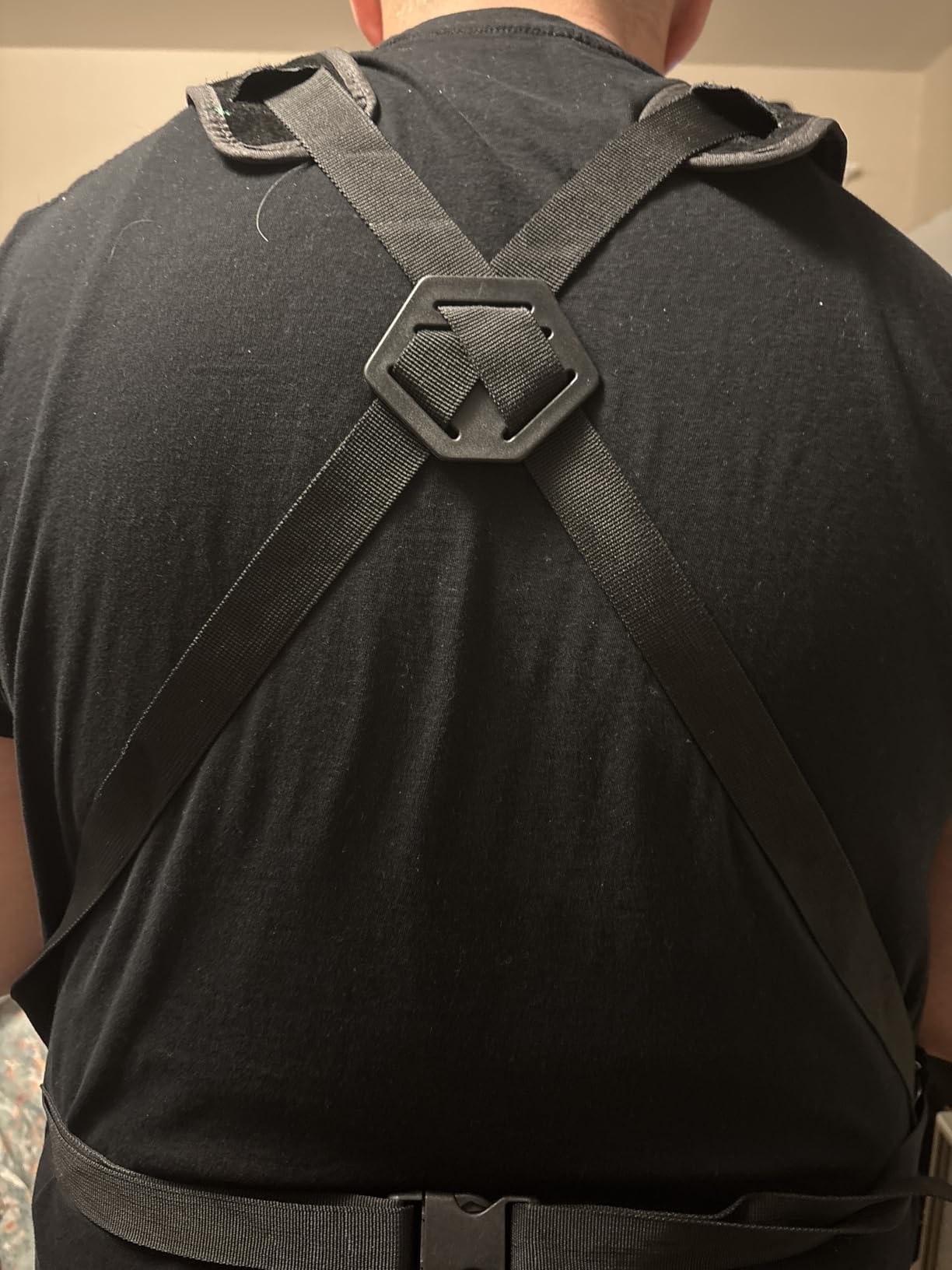 LeaSeek Leather Welding Apron,Heat & Flame-Resistant Heavy Duty Work Apron with 6 Pockets,Woodworking Shop Apron customer photo 1