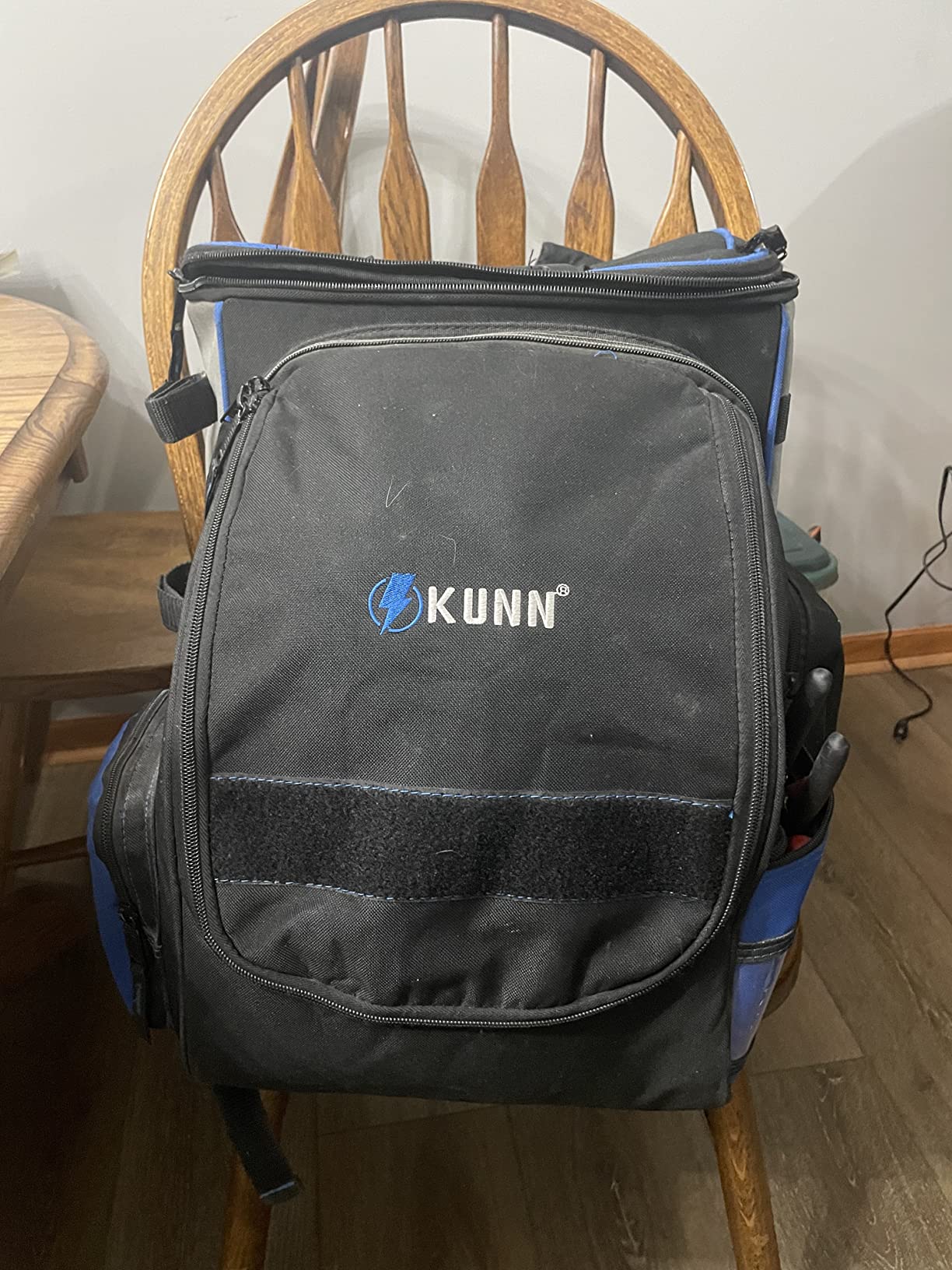 KUNN Welding Backpack with Detachable Helmet Bag | 600D Polyester, 30L Large Capacity, Padded Back Panel, Lunch Bag Included, for Welding Tools & Helmet, Welders, Ironworkers customer photo 2